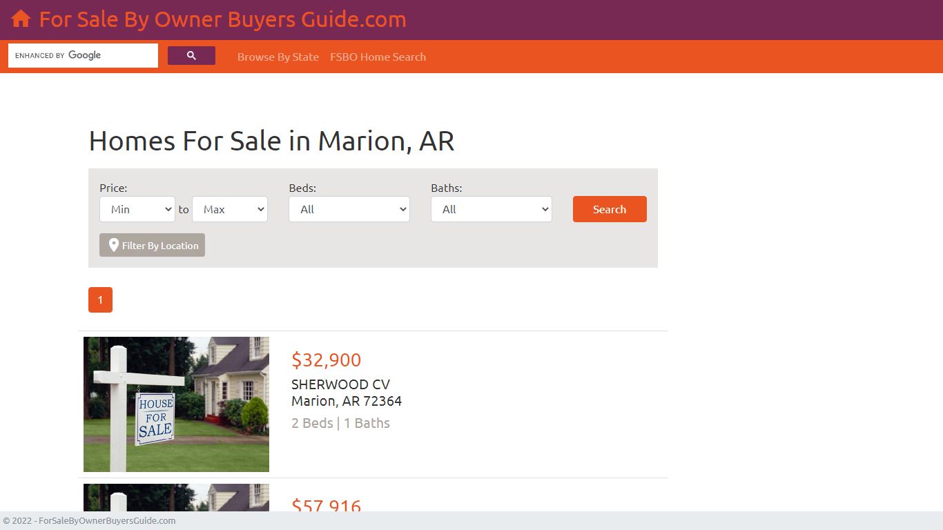 Marion, AR For Sale By Owner (FSBO) - 9 Homes